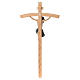 Crucifix measuring 75cm in resin and wood s4