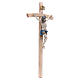 Crucifix 55 cm en résine et bois s3