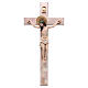 Crucifixo 61 cm resina e madeira s1