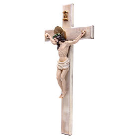 Crucifix measuring 61cm in resin and wood