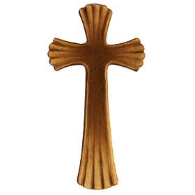 Bethléem cross in painted maple wood