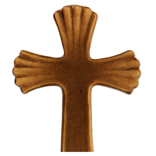 Bethléem cross in painted maple wood 2