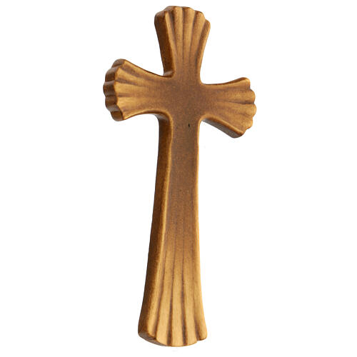 Bethléem cross in painted maple wood 3