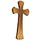Bethléem cross in painted maple wood s3