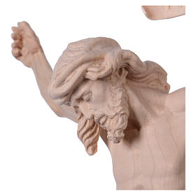 Christ's body Leonardo in natural wood