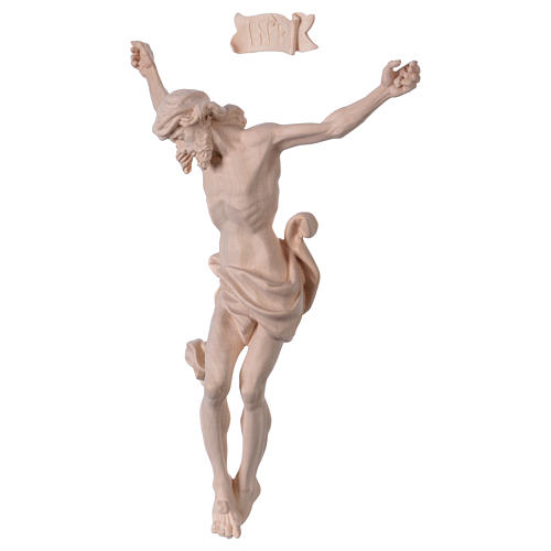 Christ's body Leonardo in natural wood 3