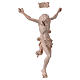 Christ's body Leonardo in natural wood s4