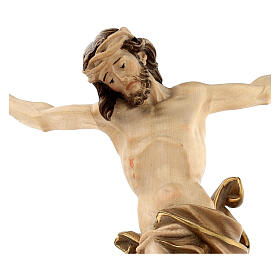 Christ's body Leonardo burnished three colours