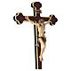 Leonardo crucifix with gold cross Baroque style s8