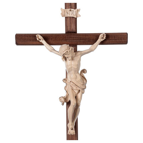 Leonardo crucifix with cross and base in wax and gold thread 6