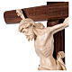 Crucifijo Leonardo cruz con base cera hilo oro s2