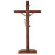 Crucifix Léonard croix avec base cire fil or s7