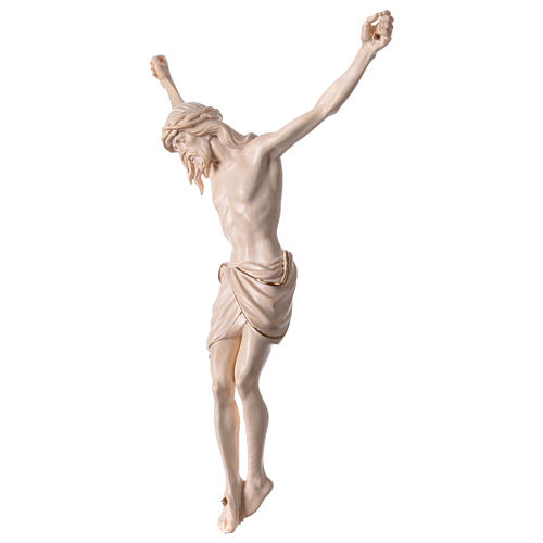 Leib Christi aus Holz gewachst mit goldenen Verzierungen Modell Siena 3