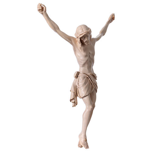 Leib Christi aus Holz gewachst mit goldenen Verzierungen Modell Siena 4