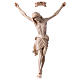 Leib Christi aus Holz gewachst mit goldenen Verzierungen Modell Siena s1