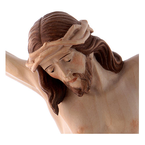Leib Christi aus Holz in 3 Tönen gebeizt Modell Siena 2