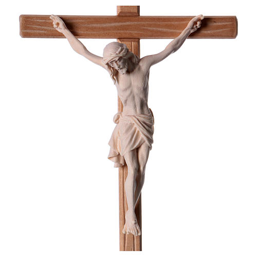 Crocefisso legno naturale Cristo Siena  2