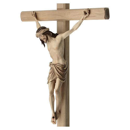 Krucyfiks przyciemniany w trzech kolorach, Chrystus Siena, prosty krzyż 5