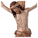 Krucyfiks przyciemniany w trzech kolorach, Chrystus Siena, prosty krzyż s2