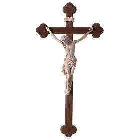 Krucyfiks Chrystus Siena, krzyż barokowy, przyciemniany, naturalny