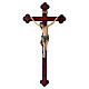 Crucifix with Jesus Christ Siena model in antique Baroque style s1