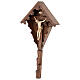 Flurkreuz aus 3-fach gebeiztem Tannenholz mit Corpus Christi s3