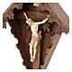 Flurkreuz aus 3-fach gebeiztem Tannenholz mit Corpus Christi s4