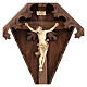 Wayside shrine with Body of Christ burnished in 3 shades s2