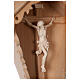 Cristo su Croce di Campagna larice Valgardena naturale s9