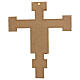 Crucifix Cimabue bois Val Gardena peint s8
