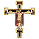 Crocifisso Cimabue legno Valgardena dipinto s1