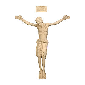 Corpo di Cristo San Damiano legno Valgardena naturale