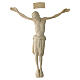 San Damiano Body of Christ in natural wood, Val Gardena s1