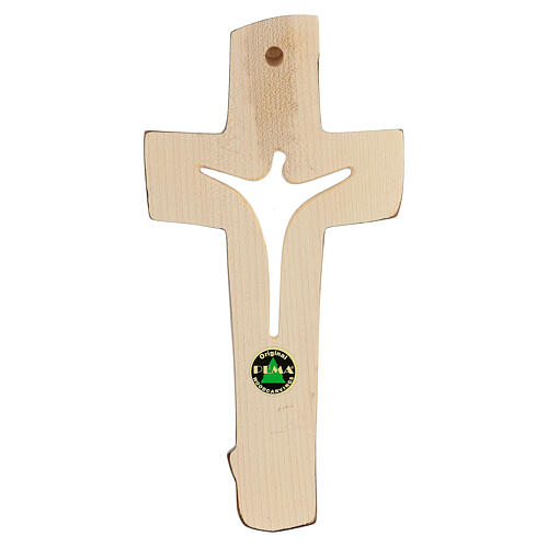 Kreuz des Friedens bemalten Grödnertal Holz Ambiente Design 5