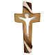 The Cross of Peace Ambiente Design in painted wood of Valgardena s1