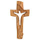 The Cross of Peace in cherry wood satinized Ambiente Design Valgardena s1