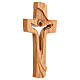 The Cross of Peace in cherry wood satinized Ambiente Design Valgardena s2