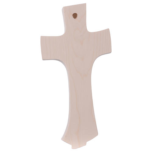 Cross of the Family Ambiente Design in natural wood of Valgardena 4