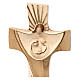 Krzyż Święta Rodzina, Ambiente Design, drewno Valgardena, przyciemniany na 3 kolory s2