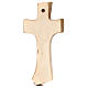Cross of the Family Ambiente Design in wood of Valgardena burnished in 3 colours s3