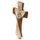 Cross of the Family Ambiente Design in wood of Valgardena painted with water colours s3