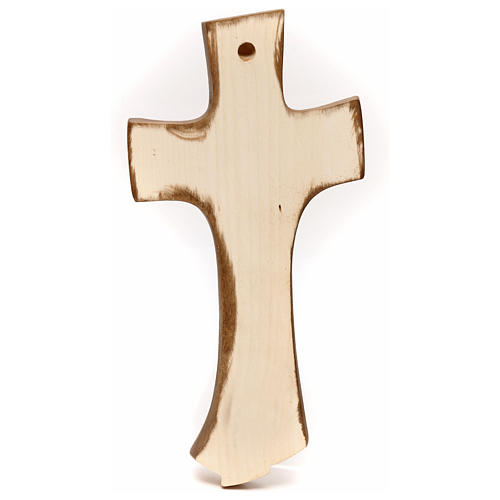 Croce della famiglia Ambiente Design legno Valgardena colori ad acqua 4