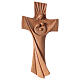Krzyż Święta Rodzina, Ambiente Design, drewno wiśniowe Valgardena, satynowany s1