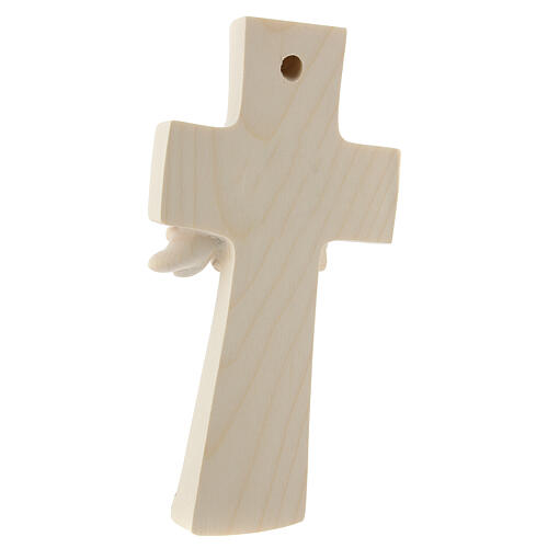 Croce Albero della Vita Ambiente Design legno Valgardena naturale 4