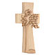 The Tree of Life cross Ambiente Design in wood of Valgardena burnished in 3 colours s2