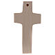 Krzyż Papież Franciszek Dobry Pasterz, drewno Valgardena, naturalny s4