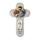 Croce Angeli colorata Ave Maria TEDESCO 21 cm Valgardena s1