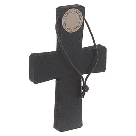 Crocifissi in legno: Croce stampa Natività di Rupnik 10x5