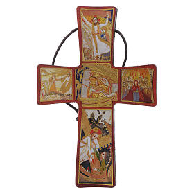Crocifissi in legno: Crocetta Passione di Padre Rupnik 10x5