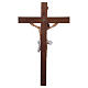 Crucifixo em madeira Cristo em resina 90x55 cm s5